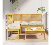 vidaXL Pallet Cushion for suitable for Seat 6 pcs Cream 40 x 40 x 8 cm
