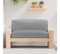 vidaXL Pallet Cushion for suitable for Seat Grey 120 x 80 x 12 cm