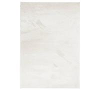 vidaXL PAMPLONA Rectangular Shaggy Rug - Soft Polypropylene Grey Area Carpet, 120x170 cm, 30 mm High Pile, Compatible with Heated Floors