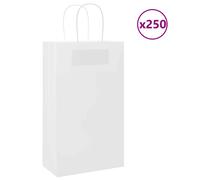 Paper Bags with Handles Kraft Bag Paper Gift Bag Paper Bag With Handle vidaXL
