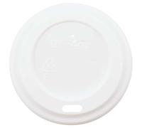 vidaXL Paper Coffee Cup Lids Ø60 mm 4oz 1000 pcs White Plastic