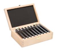 vidaXL 18x Parallel Pads Gauge Block Milling Pad Machine Tool Set Block Vise Precision Parallel Plate Hardware Steel 100 mm 10-42 mm