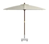 vidaXL Parasol Base 25 kg Gery Granite Rectangular | Easy to move whenever you need it, Fits different pole sizes, Nice granite surface looks great