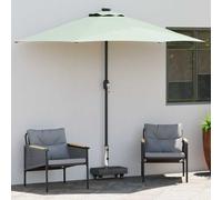 vidaXL Parasol Base Black 45 x 25 x 45 cm Granite