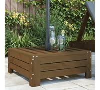 vidaXL Parasol Base Cover Honey Brown Solid Wood Pine