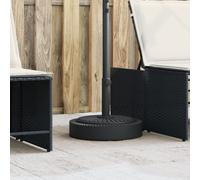 Parasol Base with Wheels for Ø38 /48 mm Poles Patio Umbrella Base Round vidaXL