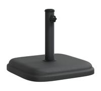 vidaXL Parasol Base for Ø32/35/38 mm Poles Umbrella Base Holder 11 kg Square