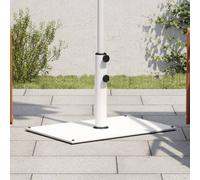 vidaXL Parasol Base for Ø32/38/48 mm Poles Umbrella Base 15 kg Rectangular