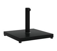 vidaXL Parasol Base for Ø32/38/48 mm Poles Umbrella Base Holder 18 kg Square