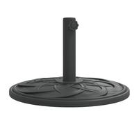 vidaXL Parasol Base for Ø38 / 48 mm Poles 12 kg Round