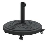 vidaXL Parasol Base for 1.5/1.9 Poles 55.1 lb Round