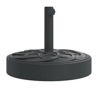 vidaXL Parasol Base for 1.5/1.9 Poles 55.1 lb Round