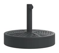 vidaXL Parasol Base for Ø38 / 48 mm Poles 25 kg Round
