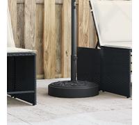Parasol Base with Wheels for Ã˜38 /48 mm Poles Patio Umbrella Base Round vidaXL