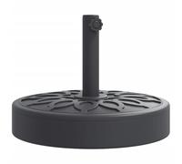 vidaXL Parasol Base for Ø38 / 48 mm Poles 25 kg Round