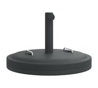vidaXL Parasol Base with Handles for Ø38 / 48 mm Poles 25 kg Round