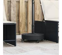 Parasol Base for Ø38 /48 mm Poles Balcony Outdoor Umbrella Base Round vidaXL