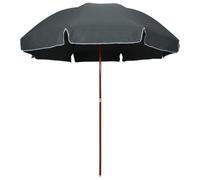 Parasol with Steel Pole Outdoor Umbrella Sunshade Garden Sun Shelter vidaXL