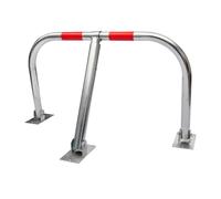 vidaXL Parking Barrier Car Vehicle Security Lockable Foldable Block vidaXL