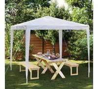 vidaXL Party Tent 2.5x2.5 m White