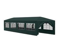 vidaXL Party Tent 3x12m Green Outdoor Garden Gazebo Marquee Canopy Shelter