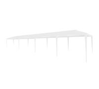 vidaXL Party Tent 3x12 m PE White