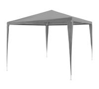 vidaXL Party Tent 3x3m PE Anthracite Outdoor Patio Gazebo Canopy Marquee Shade