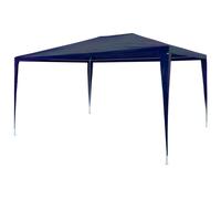 vidaXL Party Tent 3x4m PE Blue Outdoor Garden Gazebo Marquee Canopy Pavilion