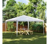 vidaXL Party Tent 4m White Outdoor Garden Canopy Gazebo Pavilion Marquees