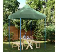 vidaXL Party Tent Folding Green 200 x 200 x 306 cm Oxford Fabric