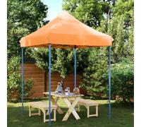 vidaXL Party Tent Folding Orange 200 x 200 x 306 cm Oxford Fabric