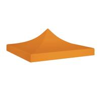 vidaXL Party Tent Roof 2x2 m Orange 270 g/m² Replacement Canopy Gazebo Cover