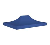 vidaXL Party Tent Roof 3x3m Blue Outdoor Garden Gazebo Canopy Marquee Top