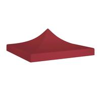 vidaXL Party Tent Roof Replacement Canopy 270 g/m² – Burgundy Gazebo Top Cover
