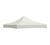 vidaXL Party Tent Roof 3x3 m Cream