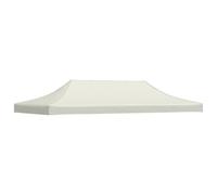 vidaXL Party Tent Roof 3X6 M Cream, Cream