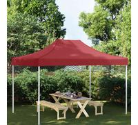 vidaXL Party Tent Roof 4x3 m Burgundy 270 g/m²