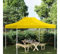 vidaXL Party Tent Roof 4x3 m Yellow 270 g/m²