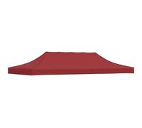 vidaXL Party tent roof 6x3 m burgundy red 270 g/m², SKU: 315331 6 x 3 m