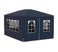 vidaXL Party Tent 3x4m with 4 Walls Blue Patio Garden Gazebo Marquee Pavilion