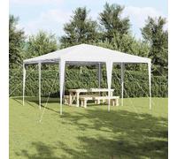 VidaXL Party Tent White 400 X 400 X 266 Cm Polyethylene And Steel