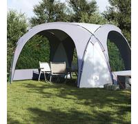 vidaXL Party Tent White and Grey Waterproof