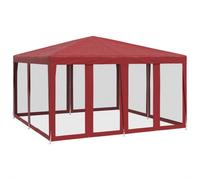 Party Tent with Mesh Sidewalls Canopy Gazebo Multi Colours Multi Sizes vidaXL