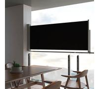 Patio Retractable Side Awning Garden Screen Canopy Shed Automatic Roll-back UK