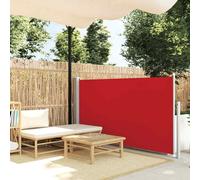 vidaXL Patio Retractable Side Awning 100x500 cm Red UK HOT