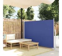 vidaXL Patio Retractable Side Awning 140x500 cm Blue