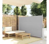 vidaXL Patio Retractable Side Awning 140x500 cm Grey