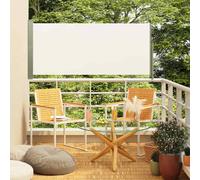 vidaXL Patio Retractable Side Awning 160x300 cm Cream UK