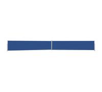 vidaXL Patio Retractable Side Awning 170x1200 cm Blue UK HOT