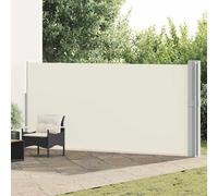 vidaXL Patio Retractable Side Awning 170x1200 cm Cream UK NEW